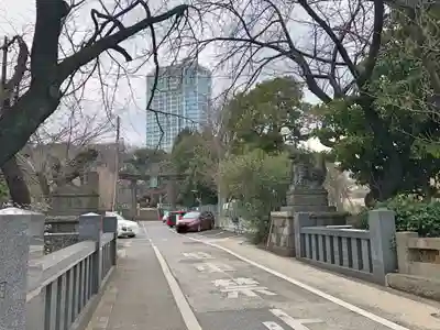 芝東照宮の周辺