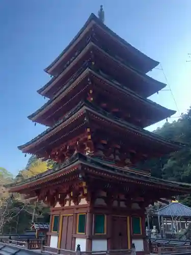 長谷寺の塔