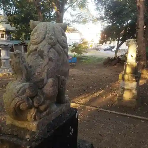 四所神社の狛犬