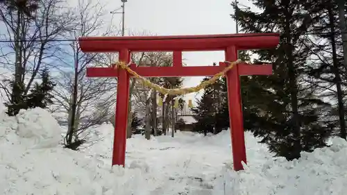 下士別神社の鳥居