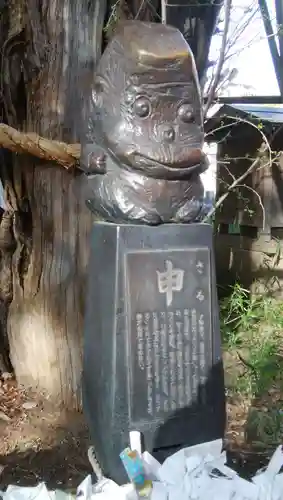 稲毛神社の狛犬