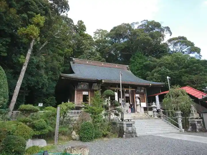 飽波神社の本殿・本堂