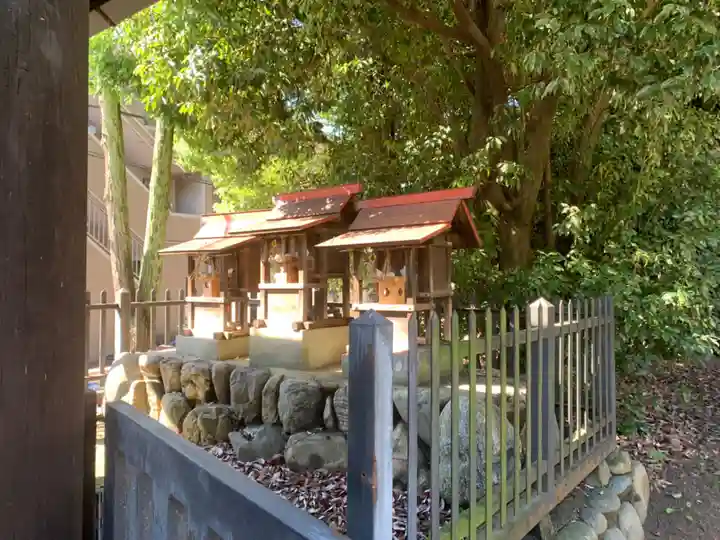 川嶋神社(川村町)の地蔵