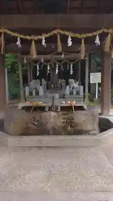 愛知縣護國神社の手水舎