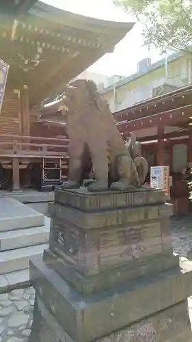 下谷神社の狛犬