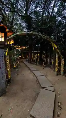 検見川神社の芸術