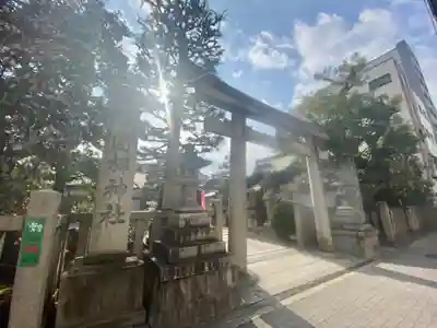 元祇園梛神社・隼神社の鳥居
