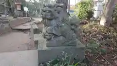 鶴峯八幡宮の狛犬