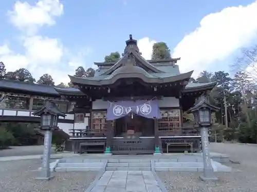 常陸二ノ宮　静神社の本殿・本堂