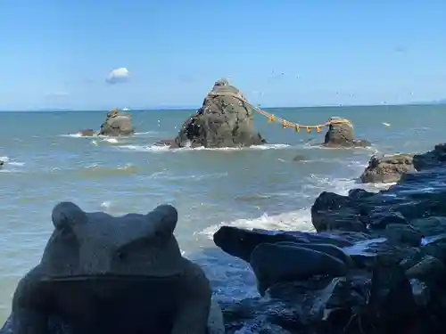 二見興玉神社の狛犬