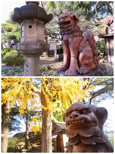 品川神社の狛犬