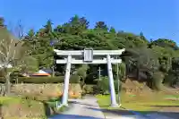 比加夜神社の鳥居