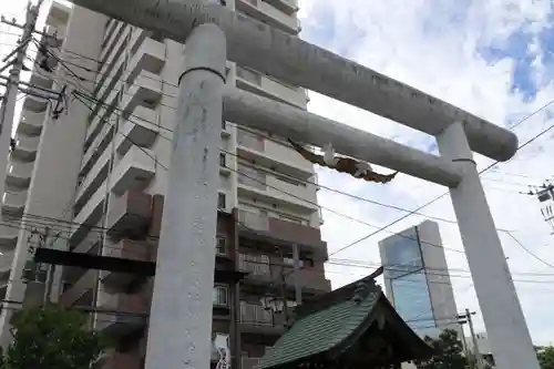 阿邪訶根神社の鳥居