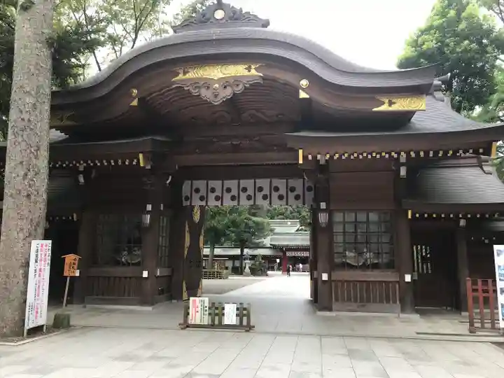 大國魂神社の山門・神門