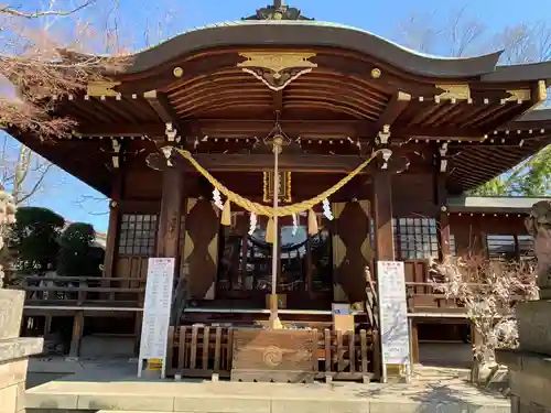 行田八幡神社の本殿・本堂