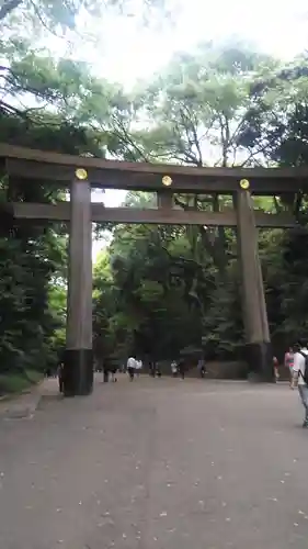 明治神宮の鳥居