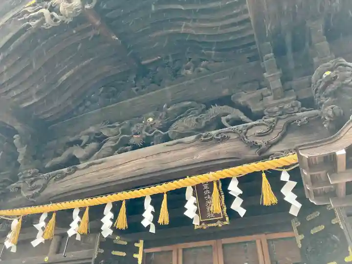 阿豆佐味天神社 立川水天宮の芸術