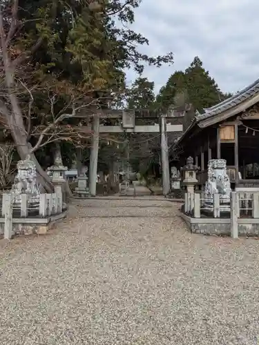 八幡神社（武芸八幡宮）の鳥居