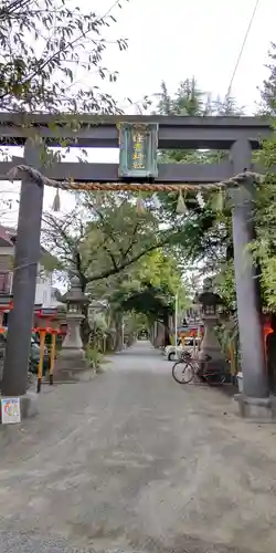 服部住吉神社の鳥居