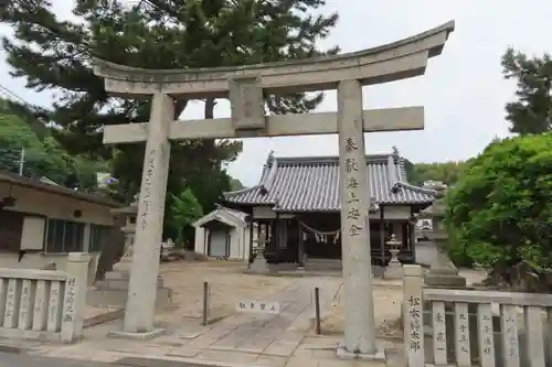 入江神社の鳥居