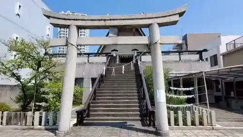 中野天満神社の鳥居