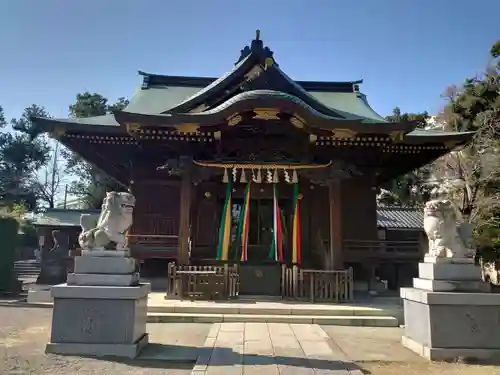 赤羽八幡神社の本殿・本堂