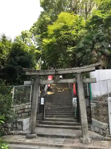 安居神社の鳥居