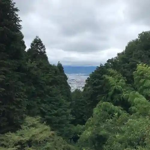 狸谷山不動院の景色