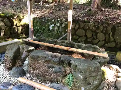 元伊勢内宮 皇大神社の手水舎