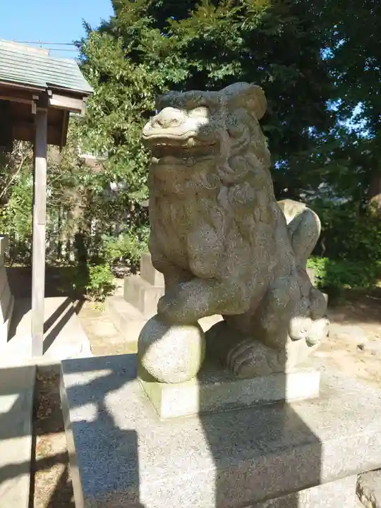 葛飾八幡宮の狛犬