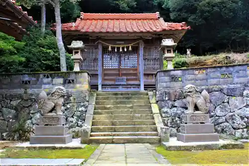 加茂志神社の本殿