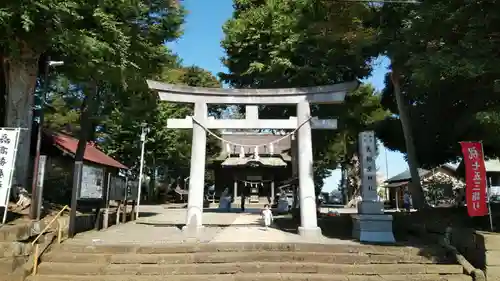 髙部屋神社の鳥居