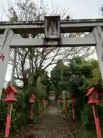 平出雷電神社の鳥居