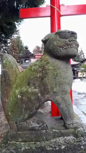 志和八幡宮の狛犬