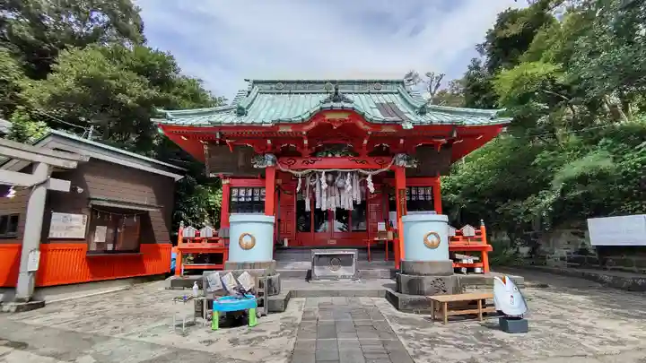 海南神社の本殿・本堂