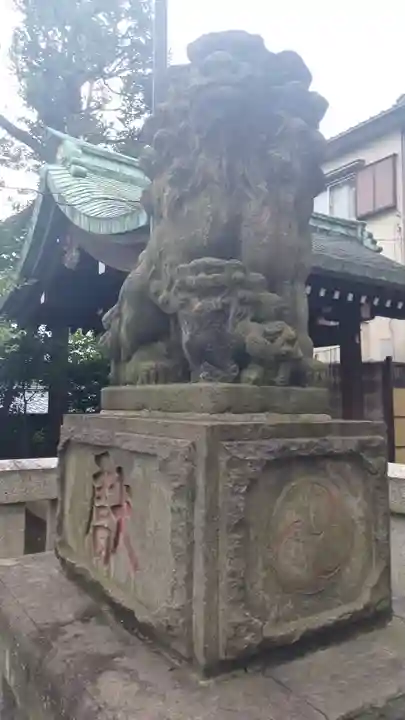 居木神社の狛犬