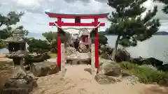 藤ヶ崎龍神社の鳥居