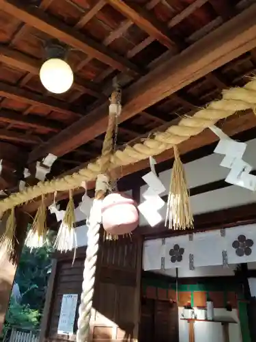 安居神社の本殿・本堂