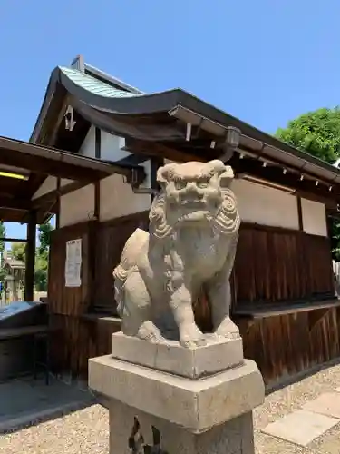 姫嶋神社の狛犬