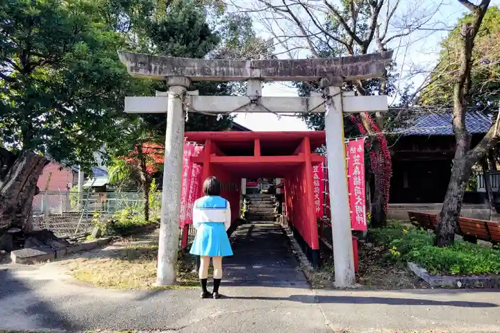 産霊神社の鳥居
