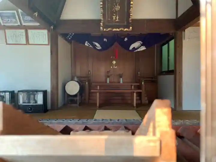 八幡神社の本殿・本堂