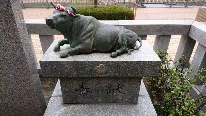 鏡天満宮の狛犬