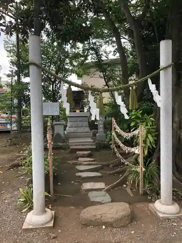 所澤神明社の末社・摂社