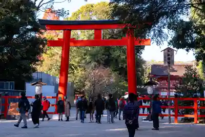 賀茂御祖神社（下鴨神社）の鳥居