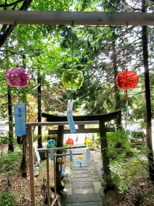 滑川神社 - 仕事と子どもの守り神(福島県)