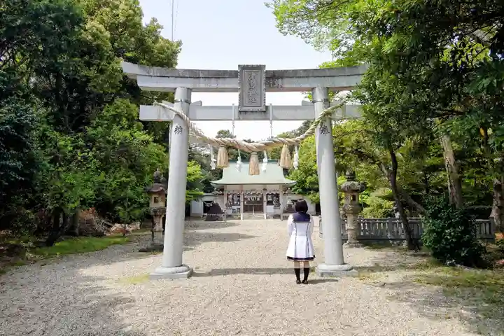 津島神社の鳥居