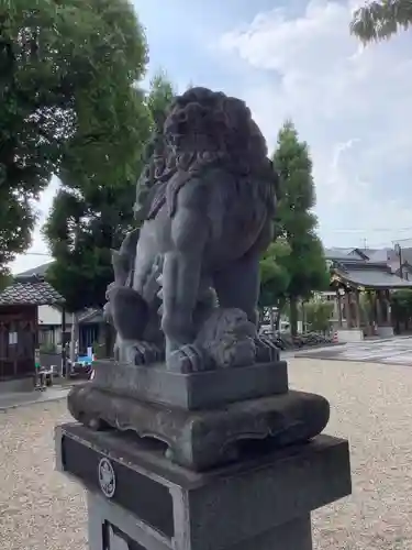 伊勝八幡宮の狛犬