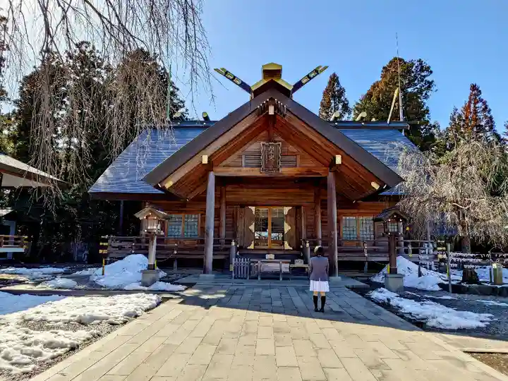 開成山大神宮の本殿・本堂