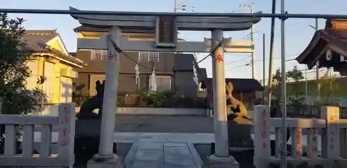 柳野稲荷神社の鳥居