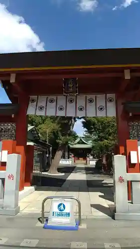 立石熊野神社の山門